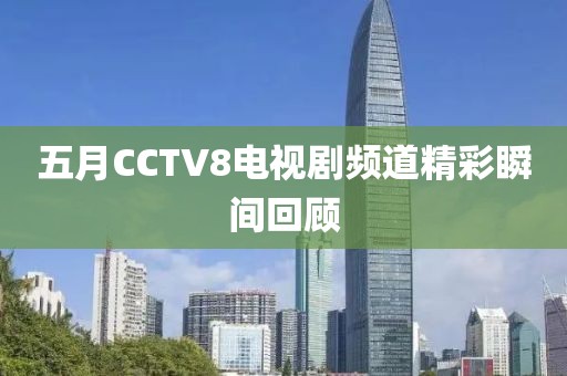 五月CCTV8电视剧频道精彩瞬间回顾