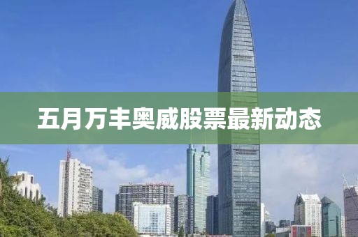 五月万丰奥威股票最新动态