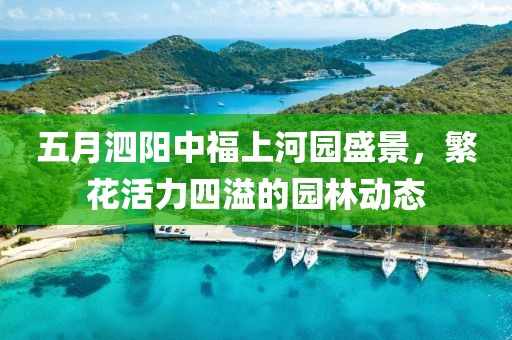 五月泗阳中福上河园盛景，繁花活力四溢的园林动态