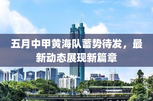 五月中甲黄海队蓄势待发，最新动态展现新篇章