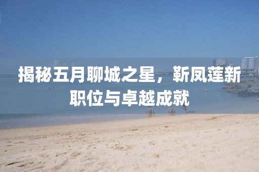 揭秘五月聊城之星，靳凤莲新职位与卓越成就
