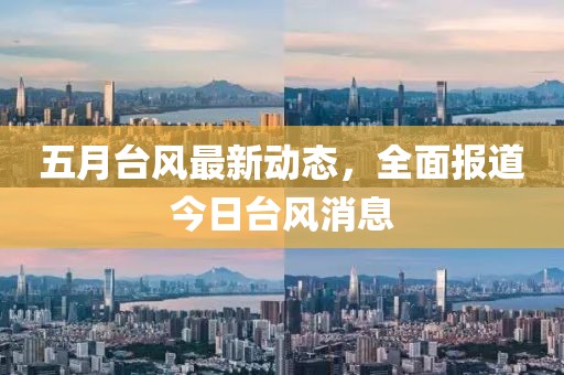 五月台风最新动态，全面报道今日台风消息