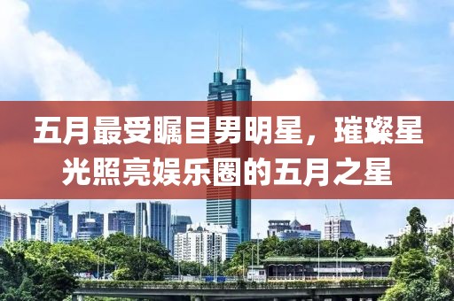 五月最受瞩目男明星，璀璨星光照亮娱乐圈的五月之星