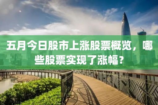 五月今日股市上涨股票概览，哪些股票实现了涨幅？