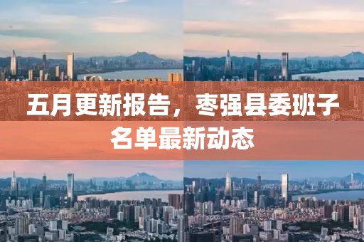 五月更新报告，枣强县委班子名单最新动态