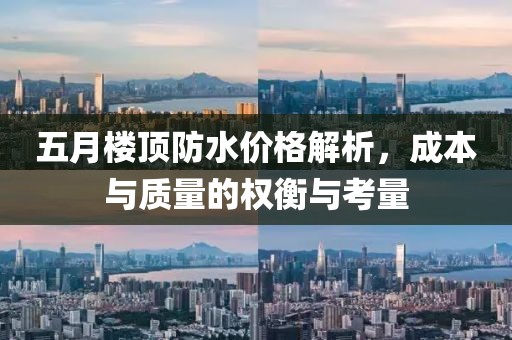 五月楼顶防水价格解析，成本与质量的权衡与考量