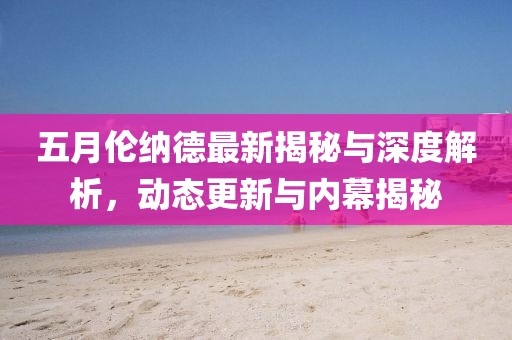 五月伦纳德最新揭秘与深度解析，动态更新与内幕揭秘