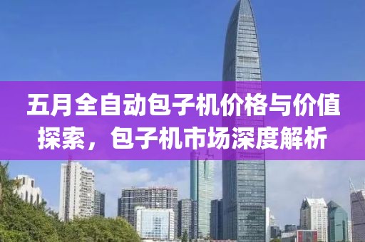 五月全自动包子机价格与价值探索，包子机市场深度解析