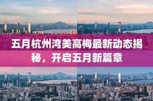 五月杭州湾美高梅最新动态揭秘，开启五月新篇章