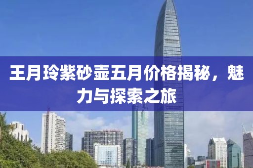 王月玲紫砂壶五月价格揭秘，魅力与探索之旅