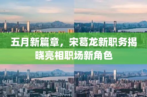 五月新篇章，宋葛龙新职务揭晓亮相职场新角色