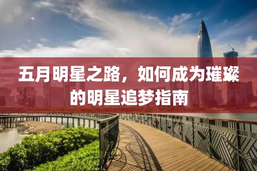五月明星之路，如何成为璀璨的明星追梦指南