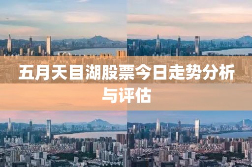 五月天目湖股票今日走势分析与评估