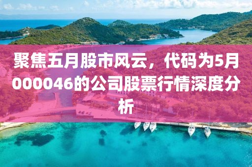 聚焦五月股市风云，代码为5月000046的公司股票行情深度分析