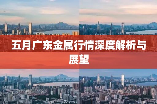 五月广东金属行情深度解析与展望