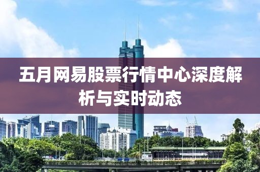五月网易股票行情中心深度解析与实时动态