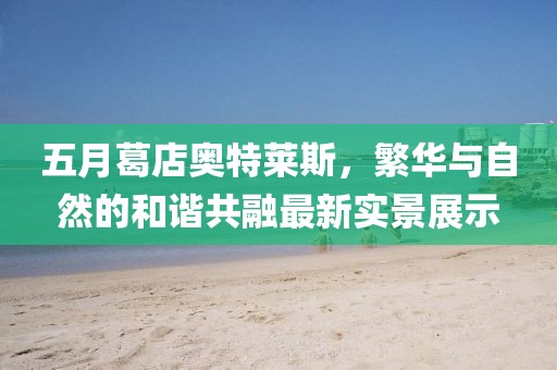 五月葛店奥特莱斯，繁华与自然的和谐共融最新实景展示