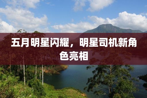 五月明星闪耀，明星司机新角色亮相