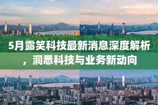 5月露笑科技最新消息深度解析，洞悉科技与业务新动向