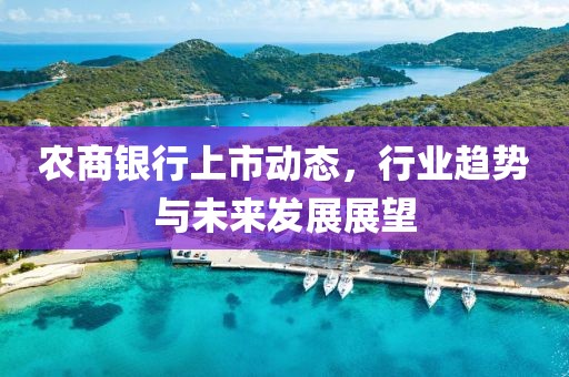 农商银行上市动态，行业趋势与未来发展展望