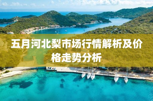 五月河北梨市场行情解析及价格走势分析