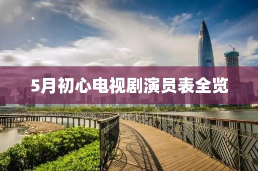 5月初心电视剧演员表全览