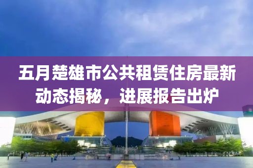五月楚雄市公共租赁住房最新动态揭秘，进展报告出炉