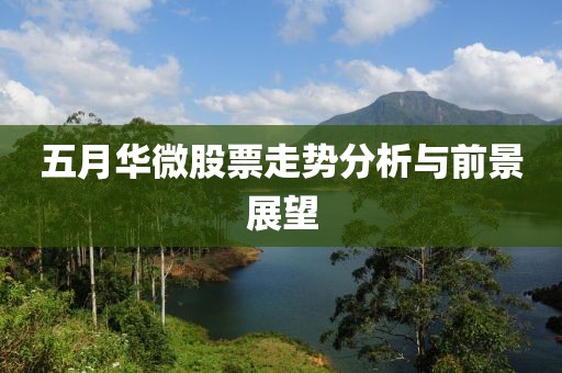 五月华微股票走势分析与前景展望