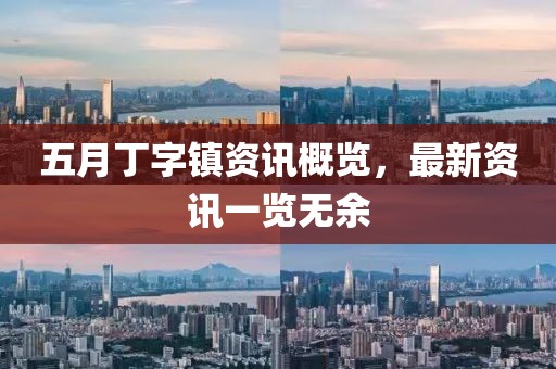 五月丁字镇资讯概览，最新资讯一览无余