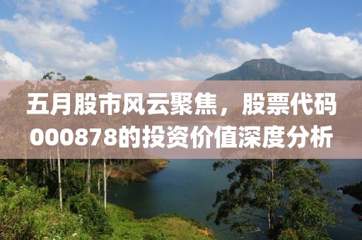 五月股市风云聚焦，股票代码000878的投资价值深度分析