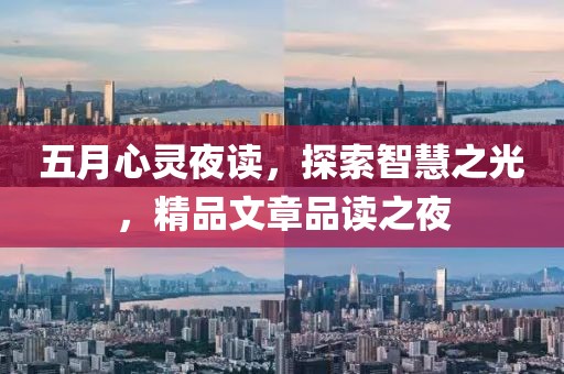 五月心灵夜读，探索智慧之光，精品文章品读之夜