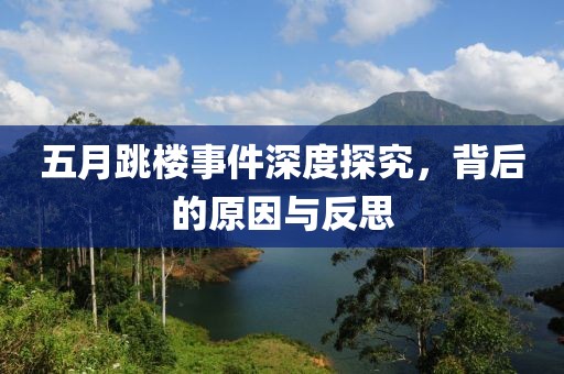 五月跳楼事件深度探究，背后的原因与反思