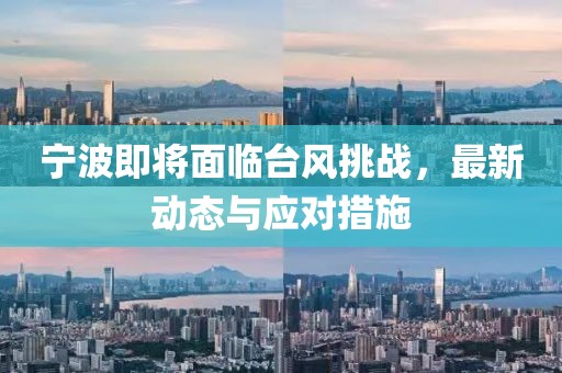 宁波即将面临台风挑战，最新动态与应对措施