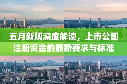 五月新规深度解读，上市公司注册资金的最新要求与标准