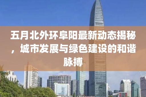 五月北外环阜阳最新动态揭秘，城市发展与绿色建设的和谐脉搏