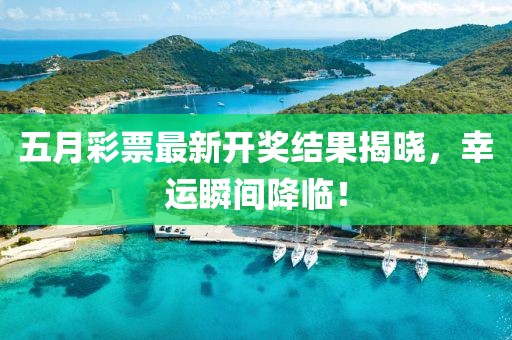 五月彩票最新开奖结果揭晓，幸运瞬间降临！