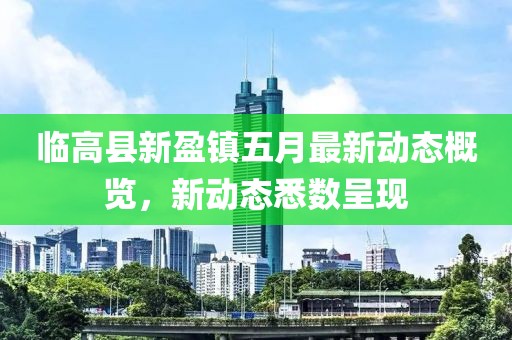 临高县新盈镇五月最新动态概览，新动态悉数呈现
