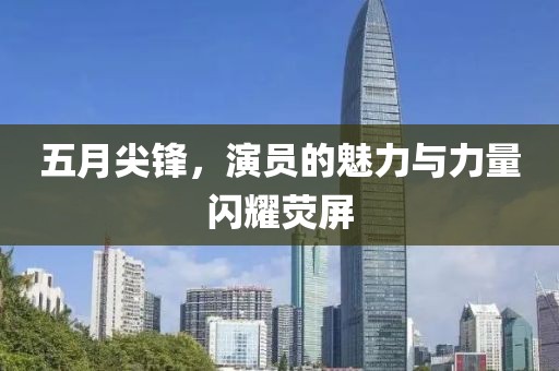 五月尖锋，演员的魅力与力量闪耀荧屏