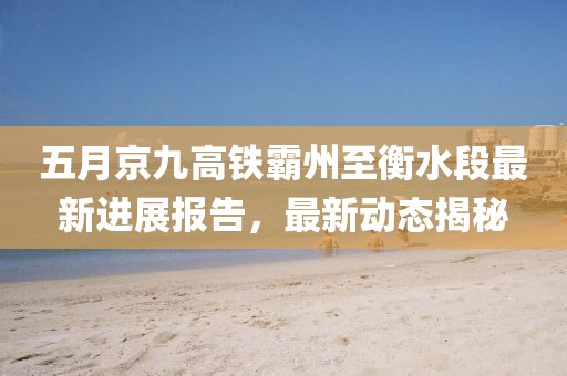 五月京九高铁霸州至衡水段最新进展报告，最新动态揭秘