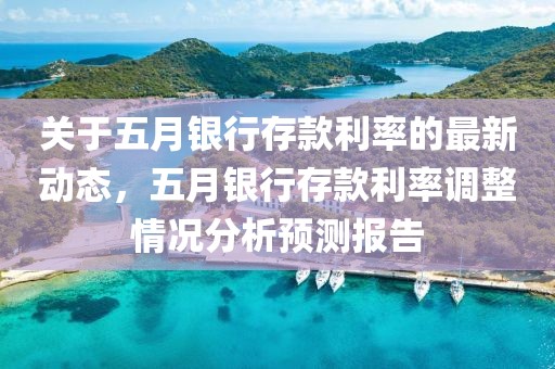 关于五月银行存款利率的最新动态，五月银行存款利率调整情况分析预测报告