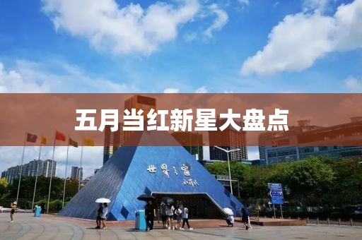 五月当红新星大盘点