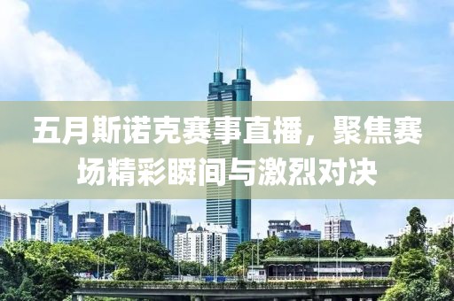 五月斯诺克赛事直播，聚焦赛场精彩瞬间与激烈对决