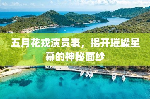 五月花戎演员表，揭开璀璨星幕的神秘面纱