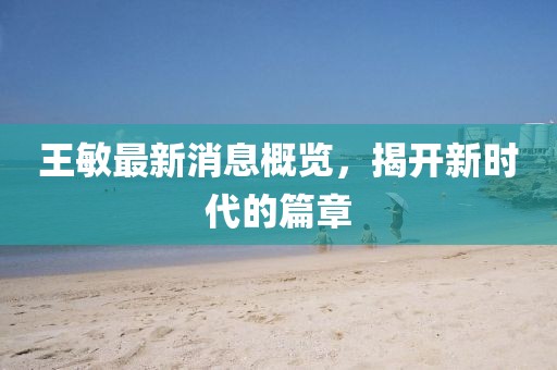 王敏最新消息概览，揭开新时代的篇章