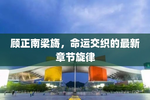 顾正南梁旖，命运交织的最新章节旋律