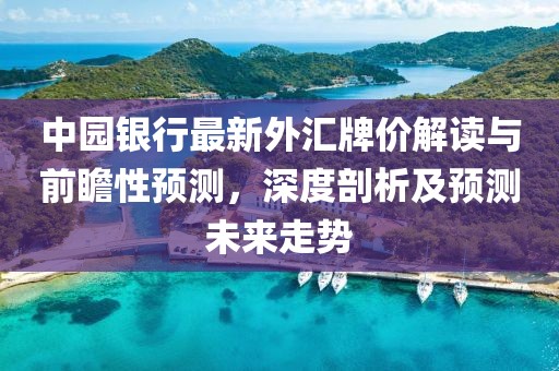中园银行最新外汇牌价解读与前瞻性预测，深度剖析及预测未来走势