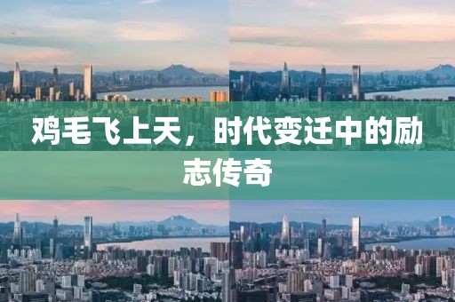 鸡毛飞上天，时代变迁中的励志传奇